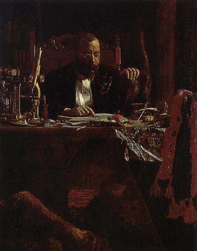 Thomas Eakins The Professor china oil painting image